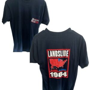 Reagan Bush 1984 “Landslide” Election Tee